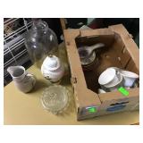 GLASS JUG / TEAPOT/ MILK GLASS