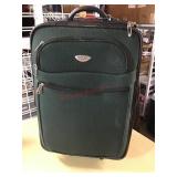 GREEN AMERICAN  SUITCASE