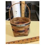 1989 INAUGURAL LONGABERGER BASKET 4 INCH TALL W/