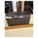 2007 CHARTER MEMBER LONGABERGER BASKET  SILVER