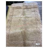 20X34 TAN THROW RUG