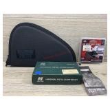 Pistol accessories side mount laser. Scope mount.