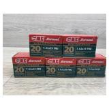 Barnaul 7.62x39 FMJ rifle cartridges