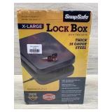 Snap safe XLarge lock box keyed