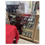 40 tall 36 wide display case contents not