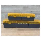 5 smart reloader ammo boxes 36 per box see photos