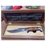 NRA 25 anniversary case double X knife