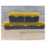 5 smart reloaded ammo boxes. See photos for types