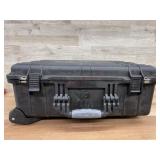 Wheeled hard sided 4 foam layers 24x11x17 case
