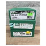 RCBS reloading dies 30-06, 33 win, 338 lapua