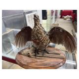 GROUSE MOUNT ON PEDISTAL 12 TALL