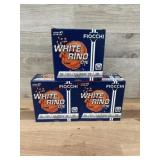 Fiocchi 12ga white rino lite 25 shells per box