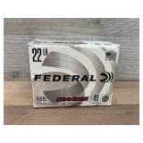 Federal 22lr 325 rounds