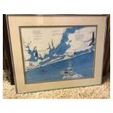 Gulf of Mexico framed print
