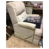 Beige recliner