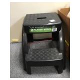 Black step stool