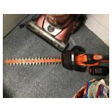 Black and Decker cordless hedge trimmers
