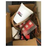 Box with basket/ soft cooler/ decorator items and