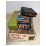 Bottle cutter/ flower loom/ Bibles