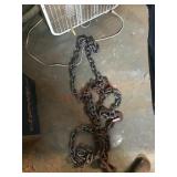 Approx. 12 foot chain with double hooks