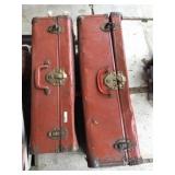 2 pieces vintage luggage