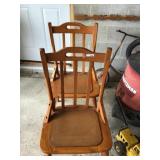 2 Maple chairs