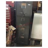 File cabinet and contents