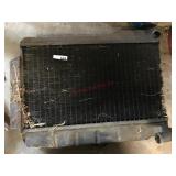 Old copper radiator