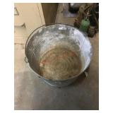 Galvanized bucket