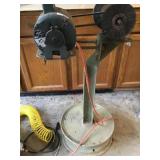 Grinder on stand