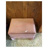Mauve foot stool