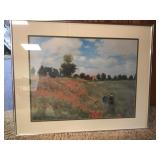 Girls in the Meadow framed print