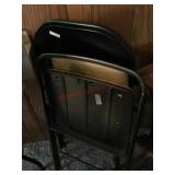 2 folding chairs