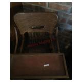 Antique high chair