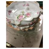 Stack of old serving bowls