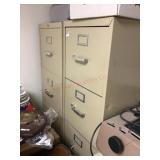 2 File cabinets