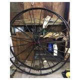 Approx, 4 foot wagon wheel