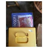 Sewing box and box of crafting items