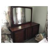 PC mid century modern bedroom suite    dresser/