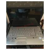 HP laptop computer with bag (working condition