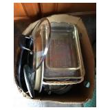 Box of baking dishes