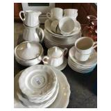 Approx. 50 pcs Ironstone china