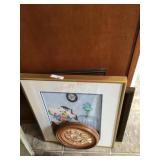 4 Various framed pictures