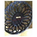 Ceramic decorator basket
