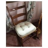 Old Oak sewing rocker