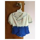 Vintage baby outfit