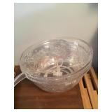 Plastic punch serving bowls