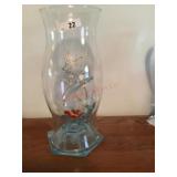 Hand painted candle holder