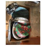 Box of tins/ baking pans/  and misc.