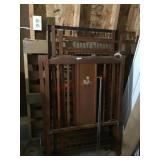Old baby bed